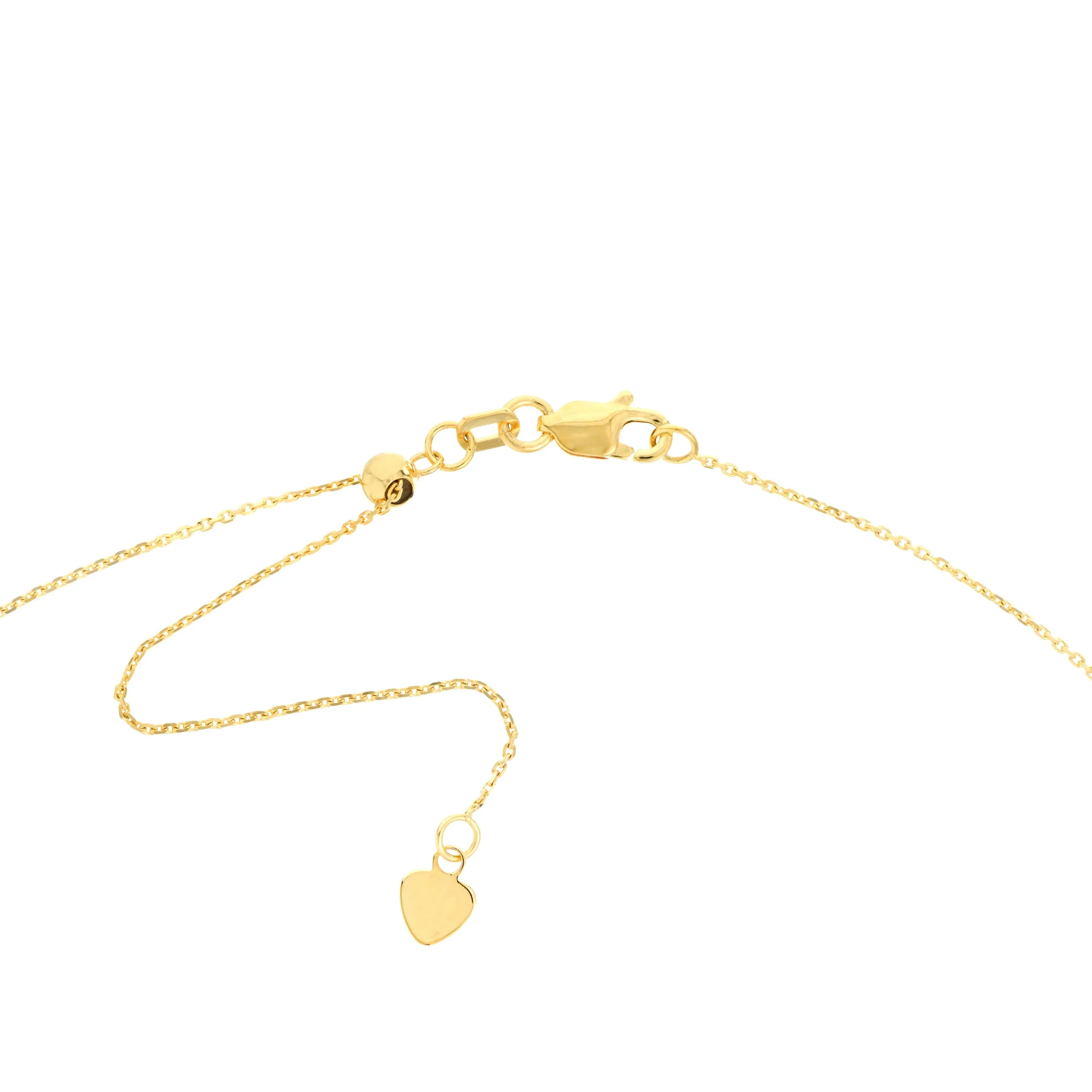 14K Solid Yellow Gold Mama Choker