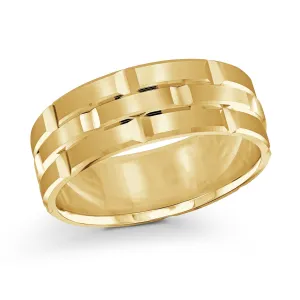 14K Yellow Gold Ring from the Executif Collection by Malo - FJM-002-8Y