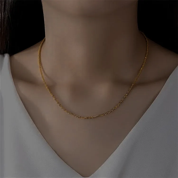 Audrey Gold Chain Necklace