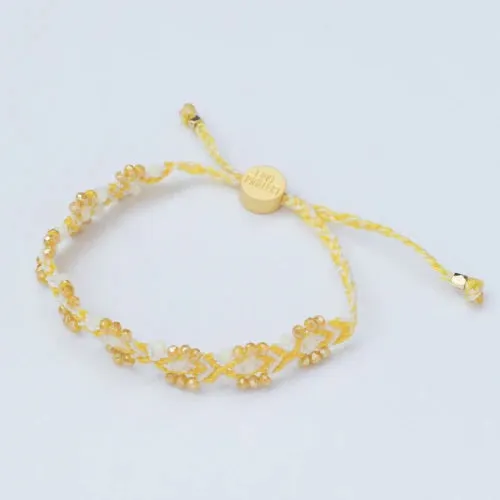 Bali Friendship Lei Bracelet | Yellow