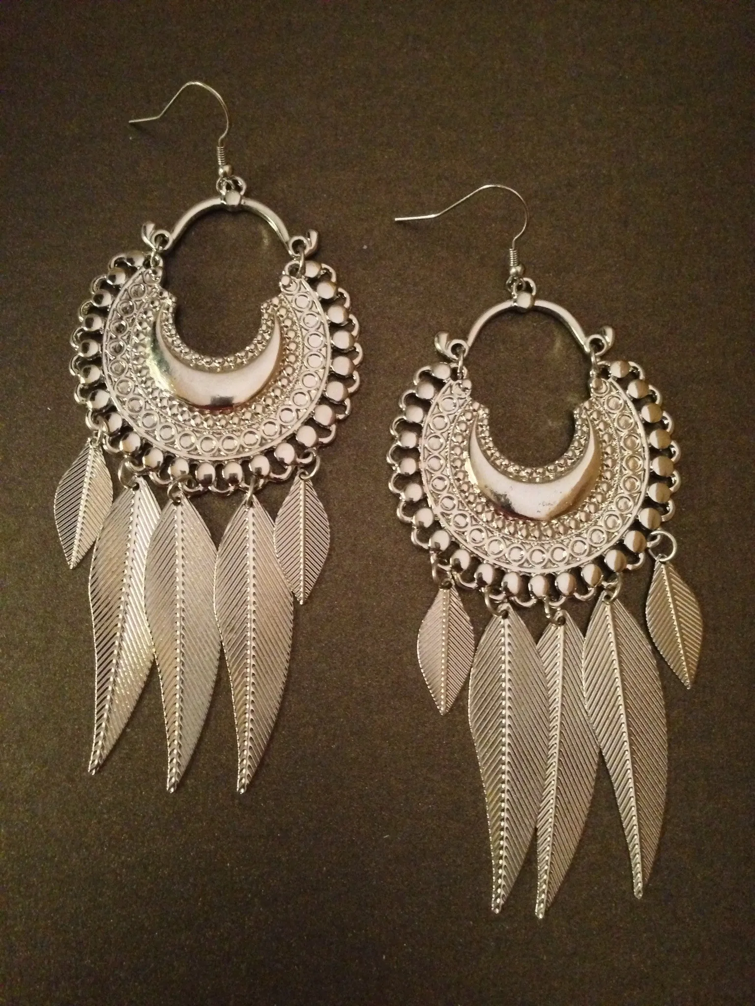 Bohemian Feather Earrings