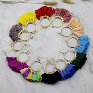 Bohemian Hoop Earrings