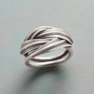 Braided Leaves Ring