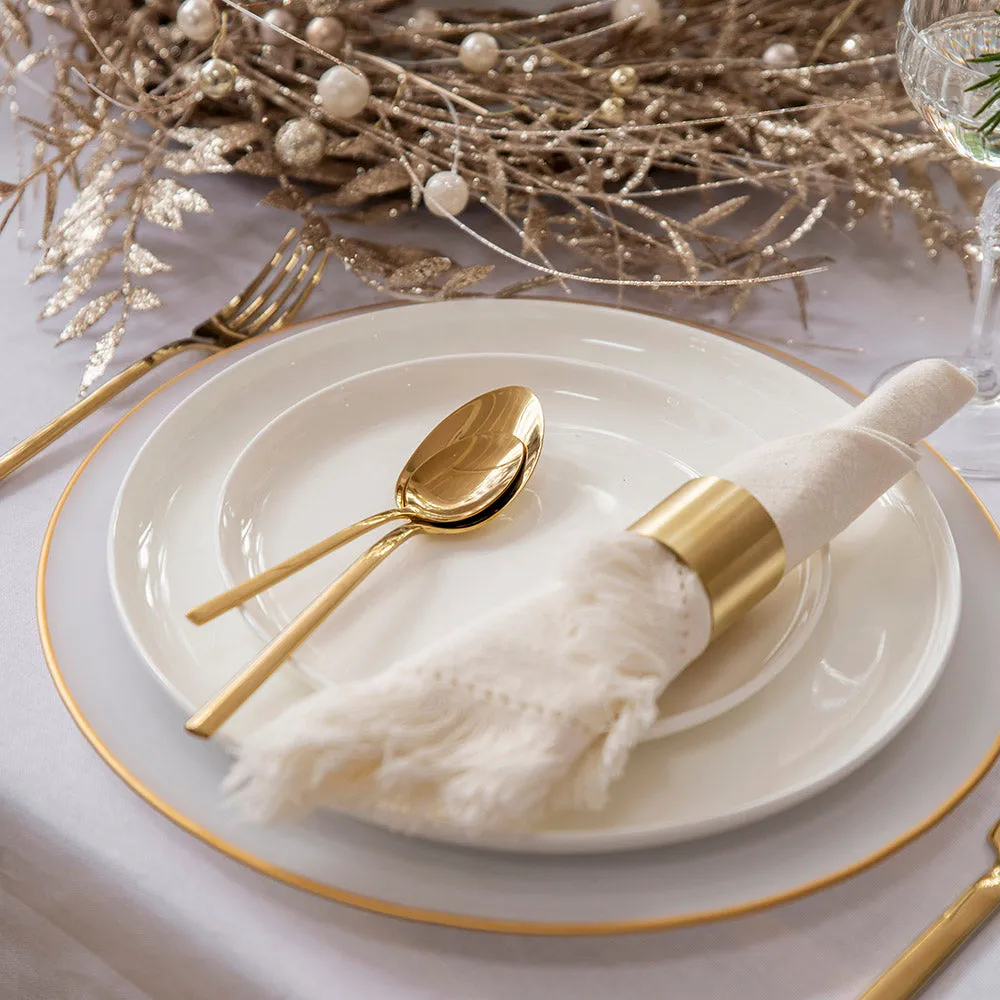 Brushed Brass Napkin Ring