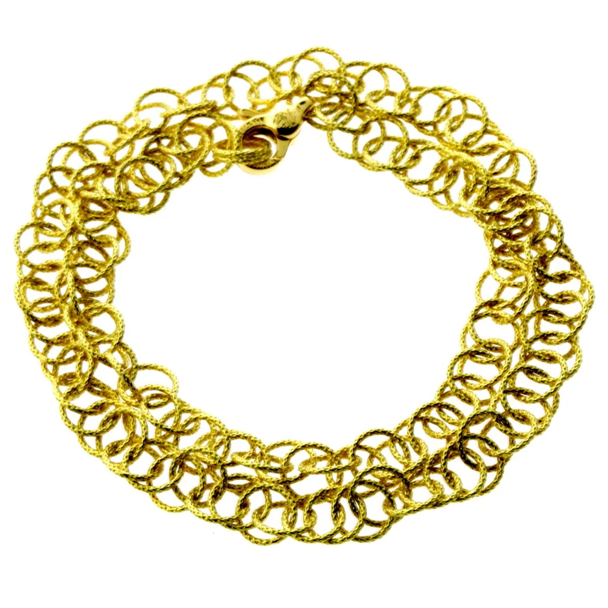 Buccellati Hawaii Gold Textured Necklace