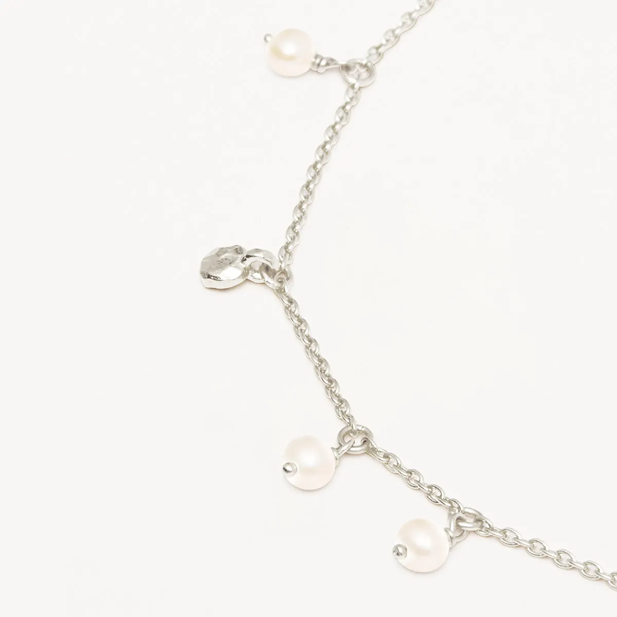 By Charlotte Endless Grace Pearl Choker, Silver