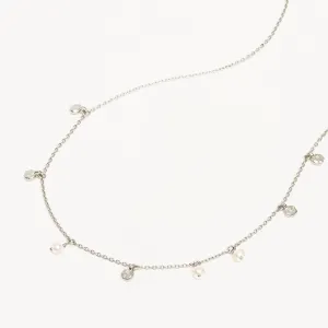 By Charlotte Endless Grace Pearl Choker, Silver