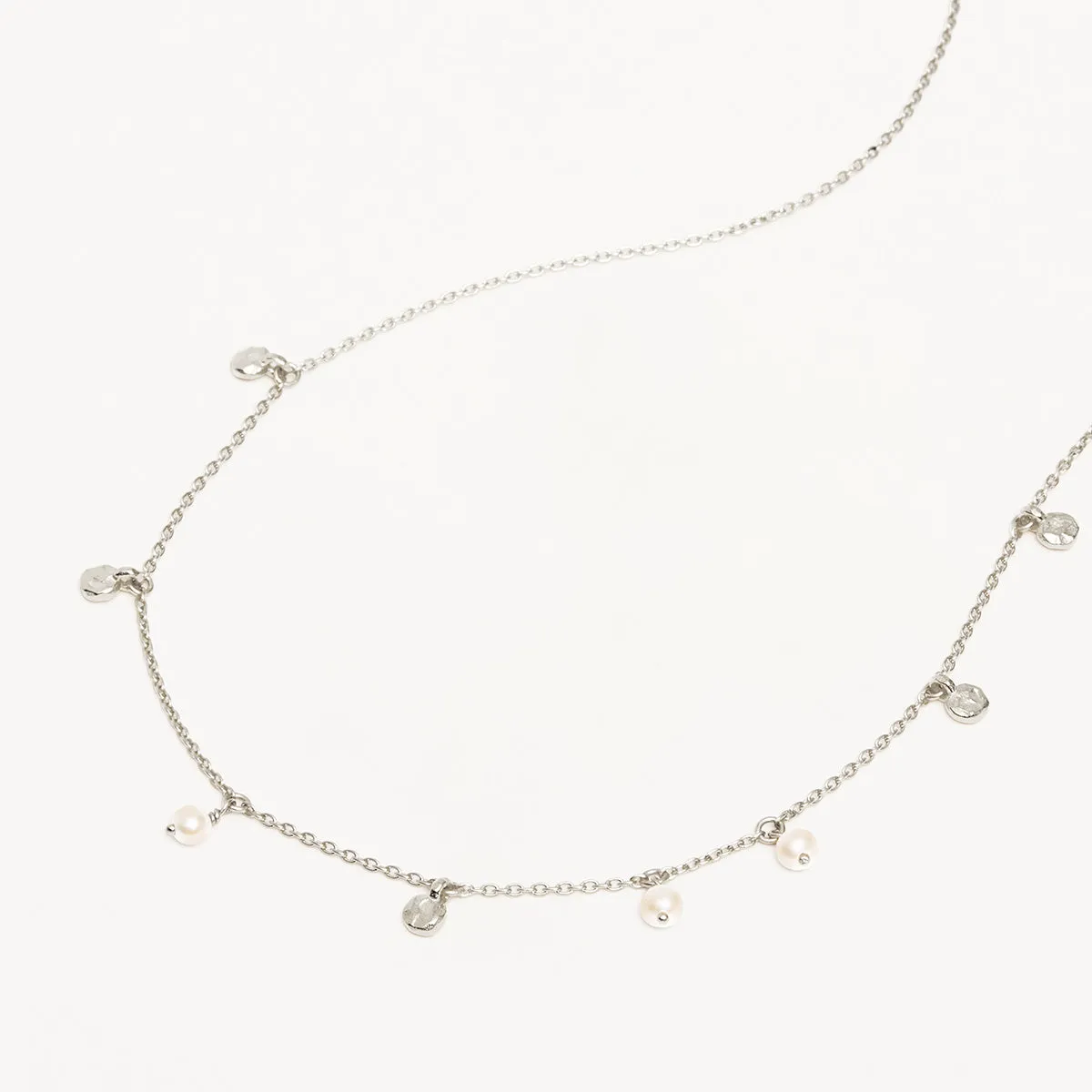 By Charlotte Endless Grace Pearl Choker, Silver