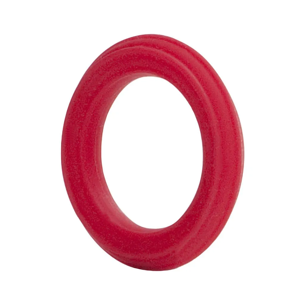 Caesar Silicone Ring - Red