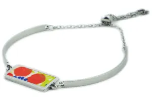 Ceramic, Metal 5" Bracelet Colorful Days