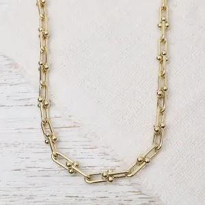 Chunky Paperclip Necklace