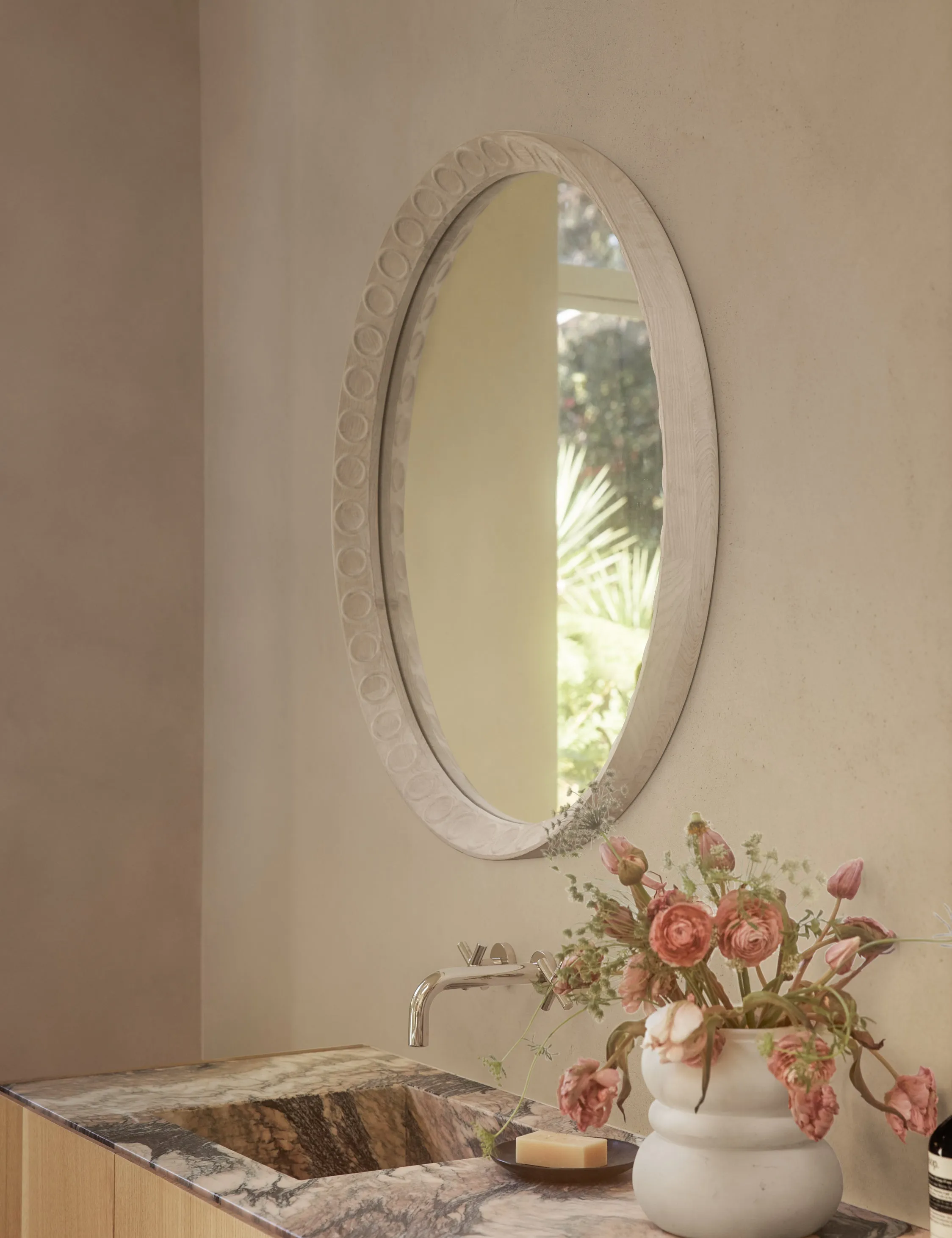 Correa Round Mirror