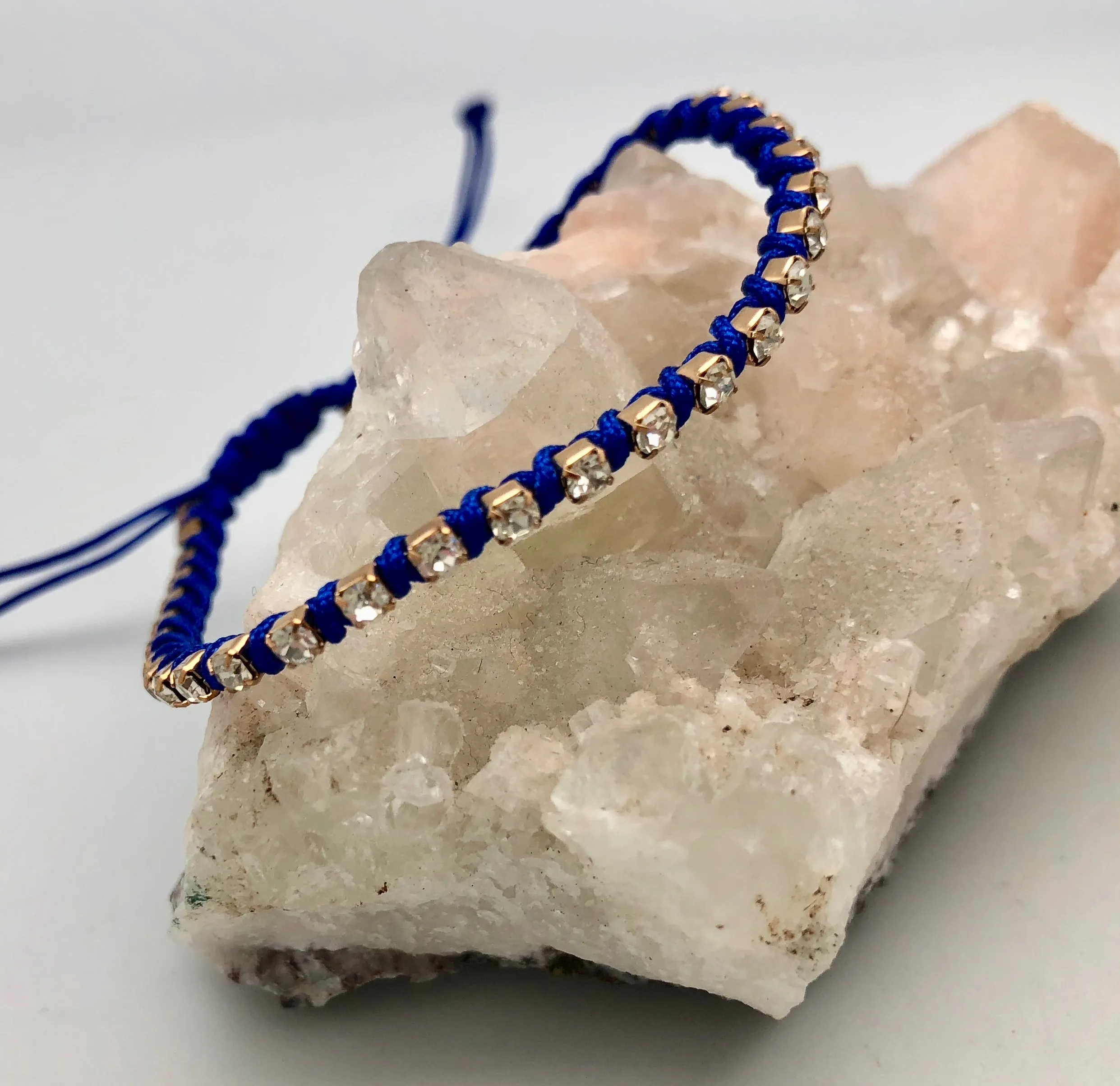 Crystal Chakra Macrame Friendship Bracelet