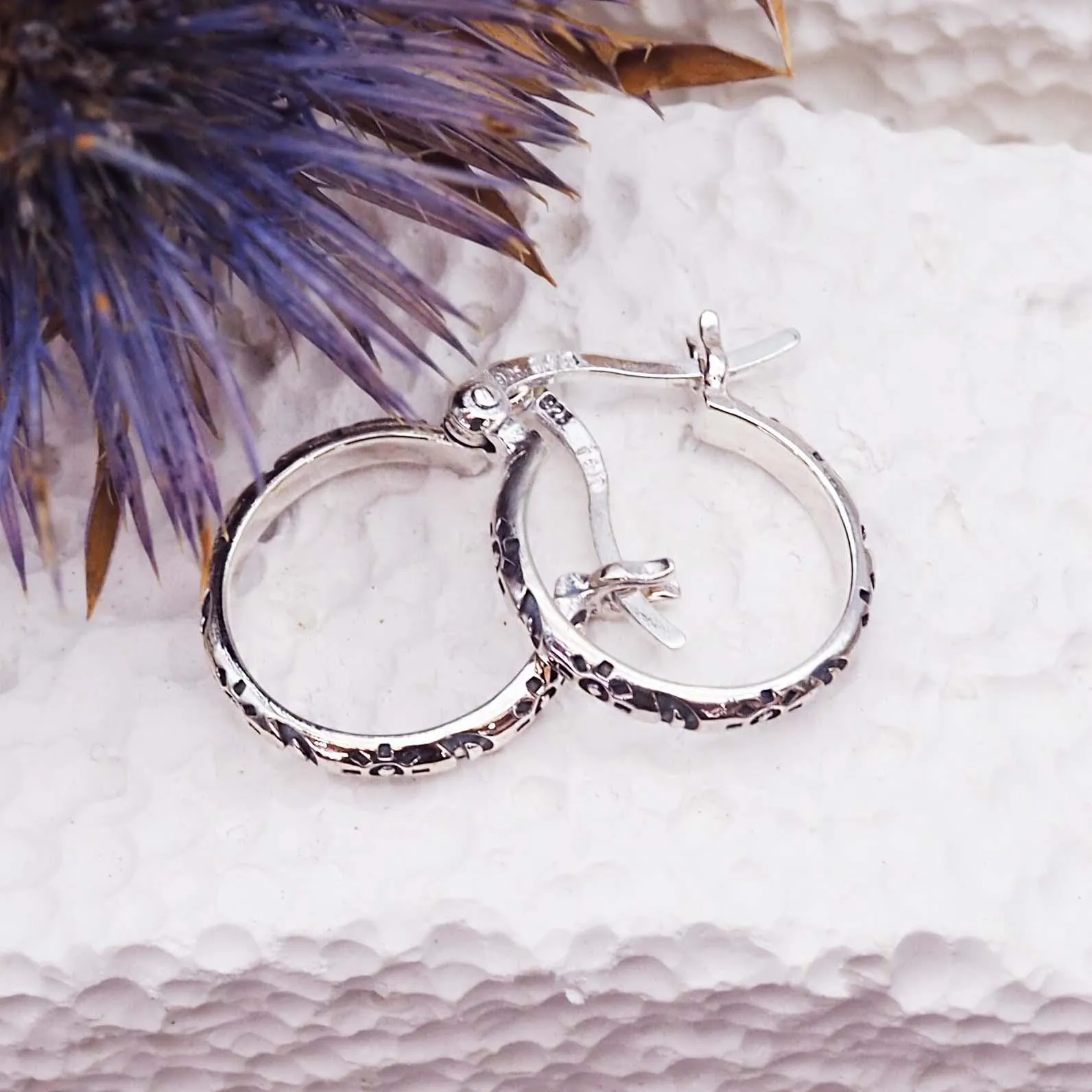 Dainty Luna Hoops