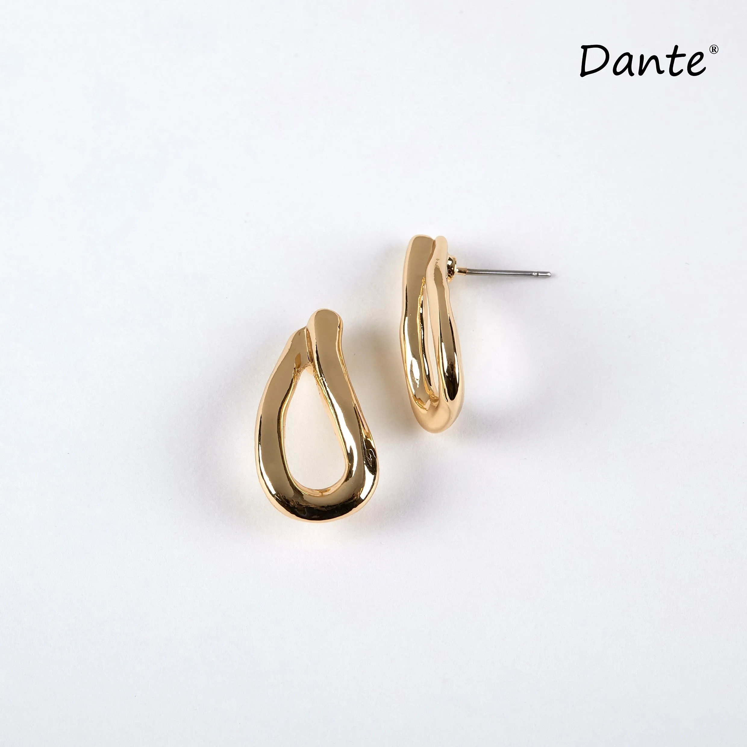 Dante Gold Loop Earring