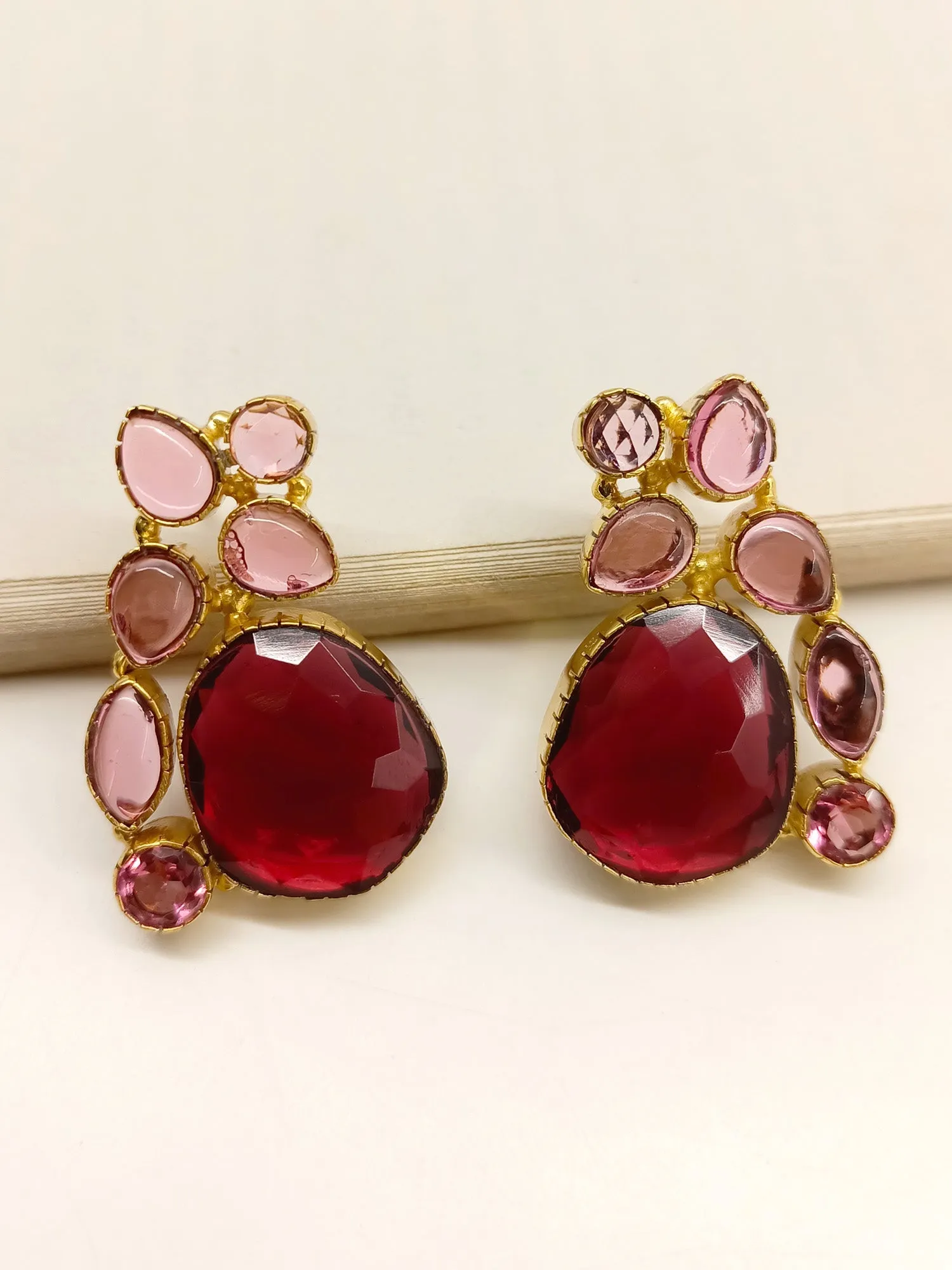 Elise Rose Pink Boutique Earrings