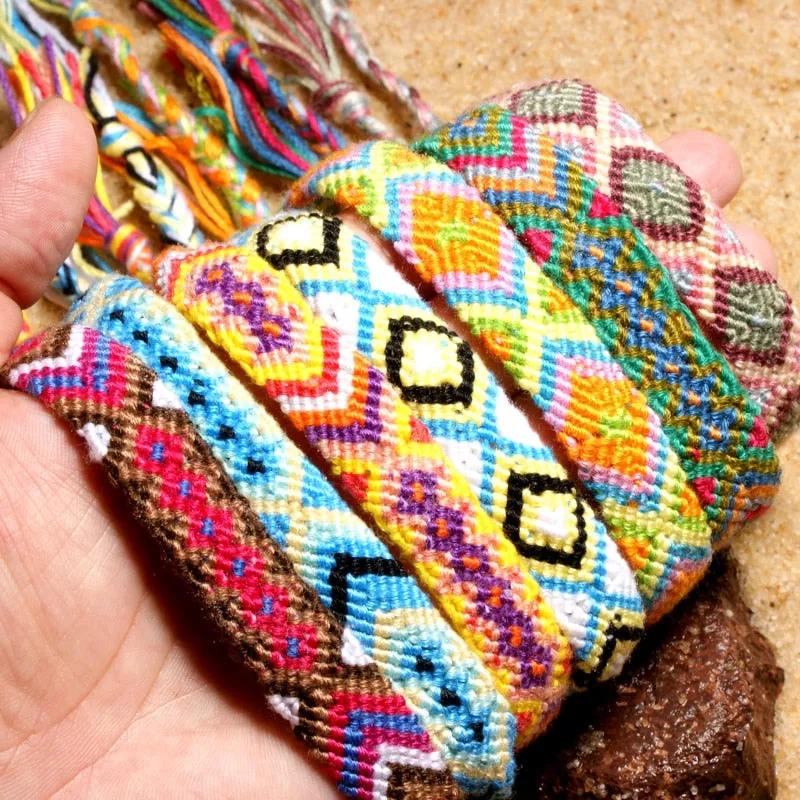 Ethnic Braided Bracelets