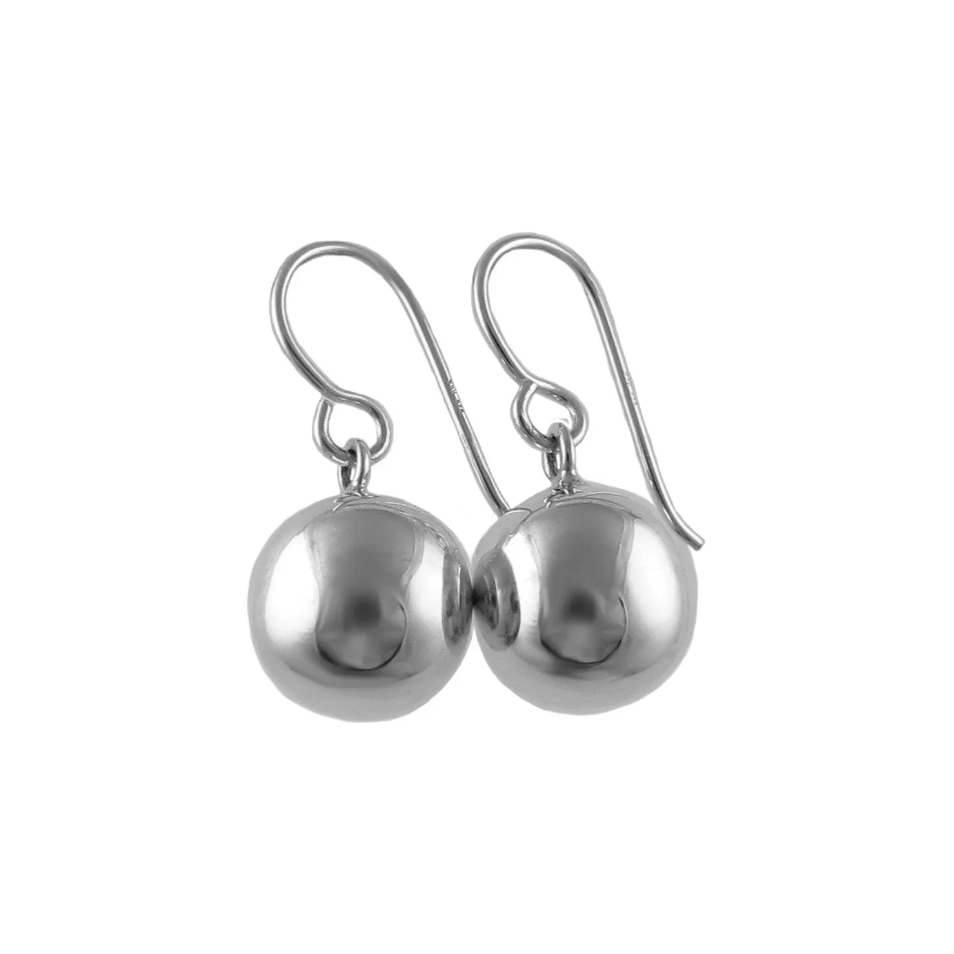 Everyday 925 Silver Ball Bead Earrings