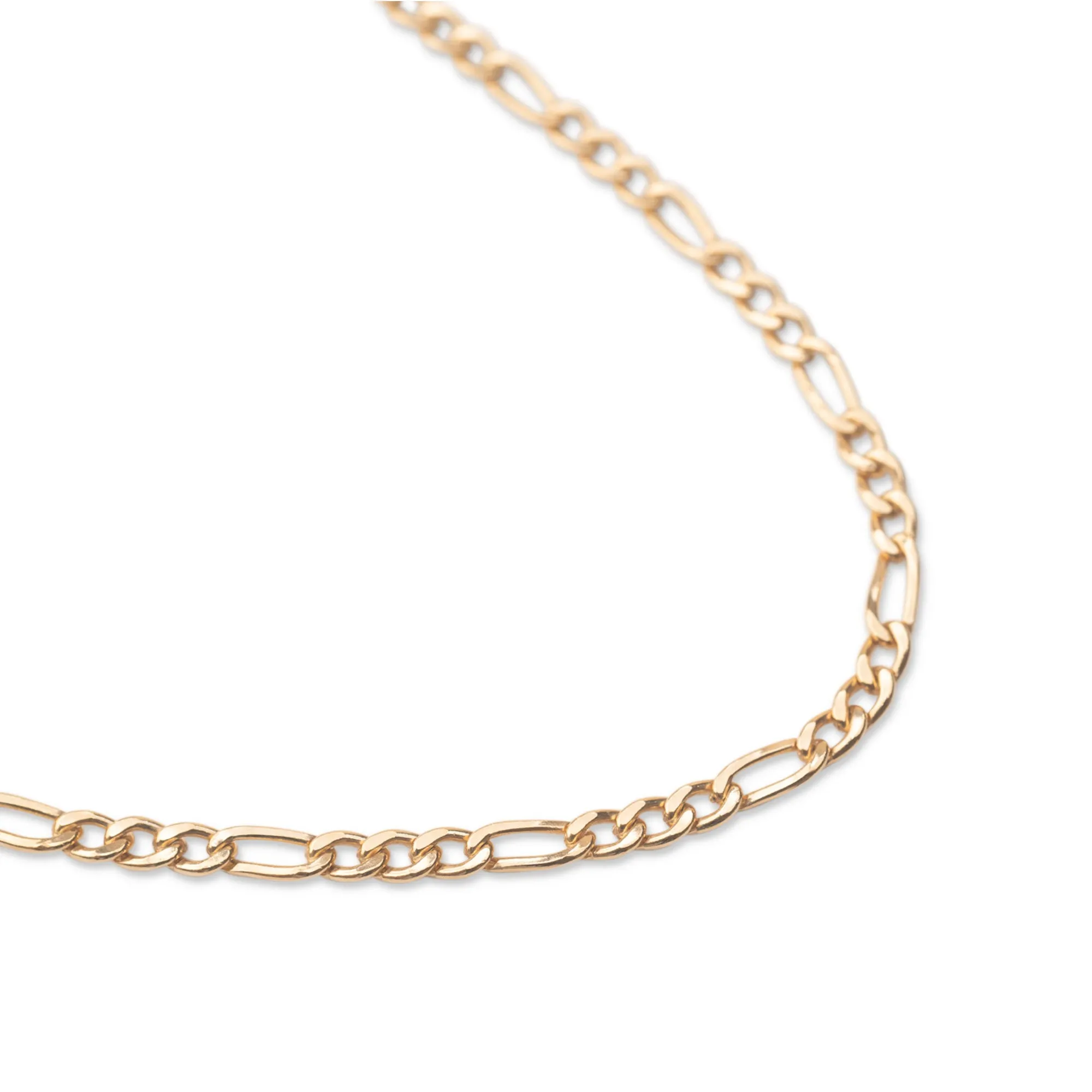 Gold Filled Thick Figaro Necklace