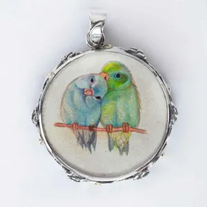 Hand Painted Pendants for Men and Women