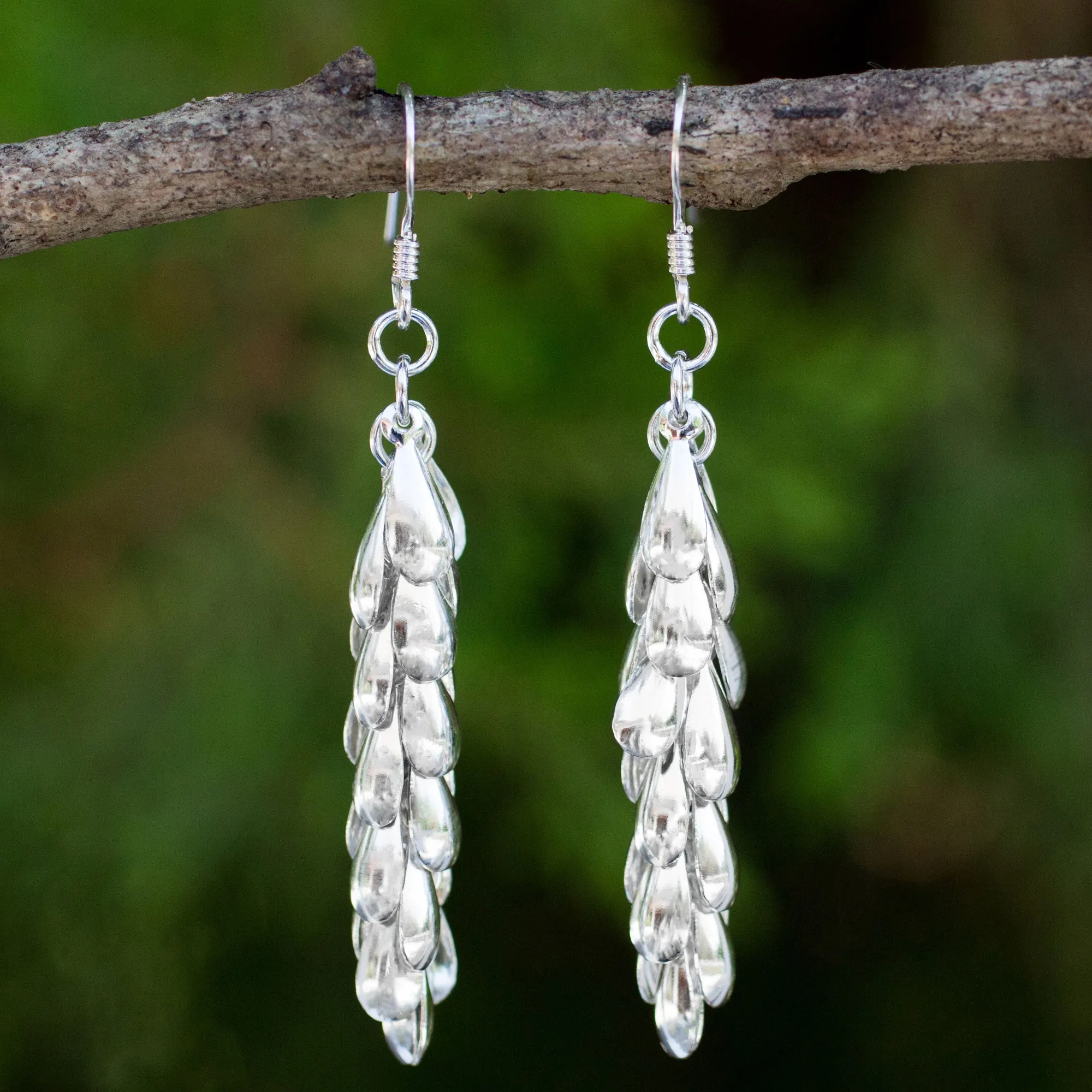 Heavenly Dewdrop Waterfall Earrings