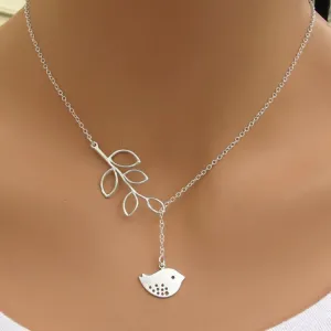 Hot Fashion Corss Jewelry Leaves Bird Pendant Necklace Maxi Statement Necklace Chokers Necklace For Women 2016 Jewelry Bijoux