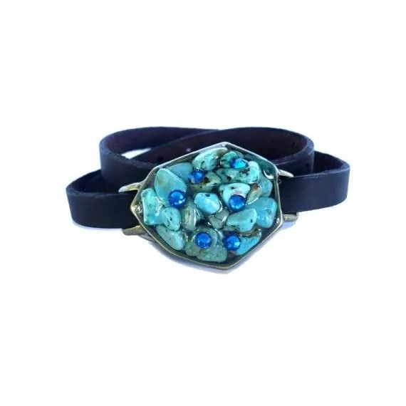 Israeli Leather Fashion Bracelets