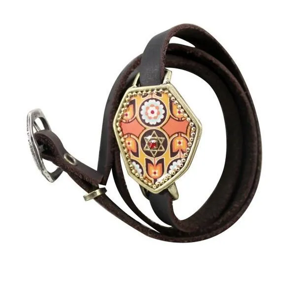 Israeli Leather Fashion Bracelets