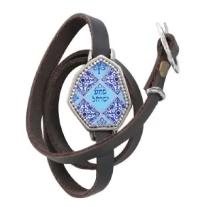 Israeli Leather Fashion Bracelets