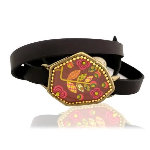 Israeli Leather Fashion Bracelets