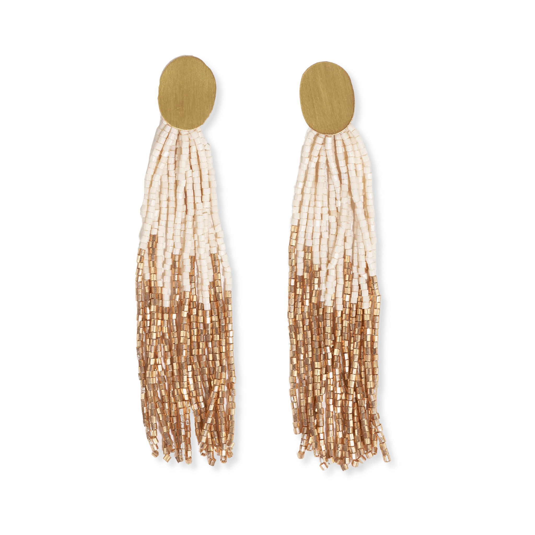 Mae Oval Earring- Neutral