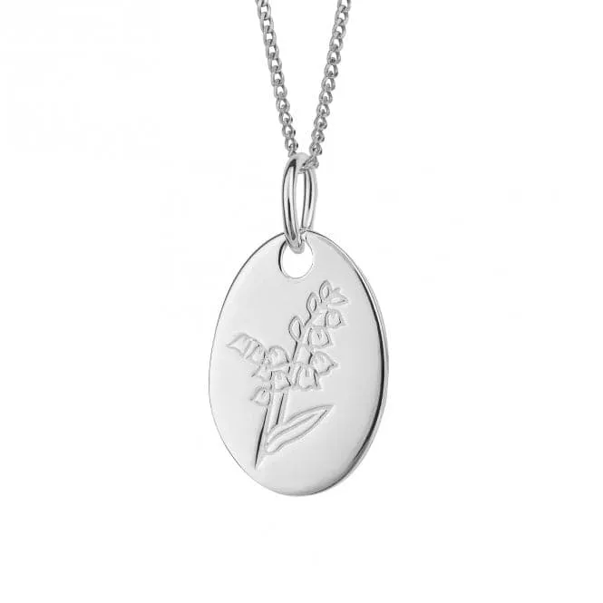 May Lily Of The Valley Birth Blooms Pendant P5119