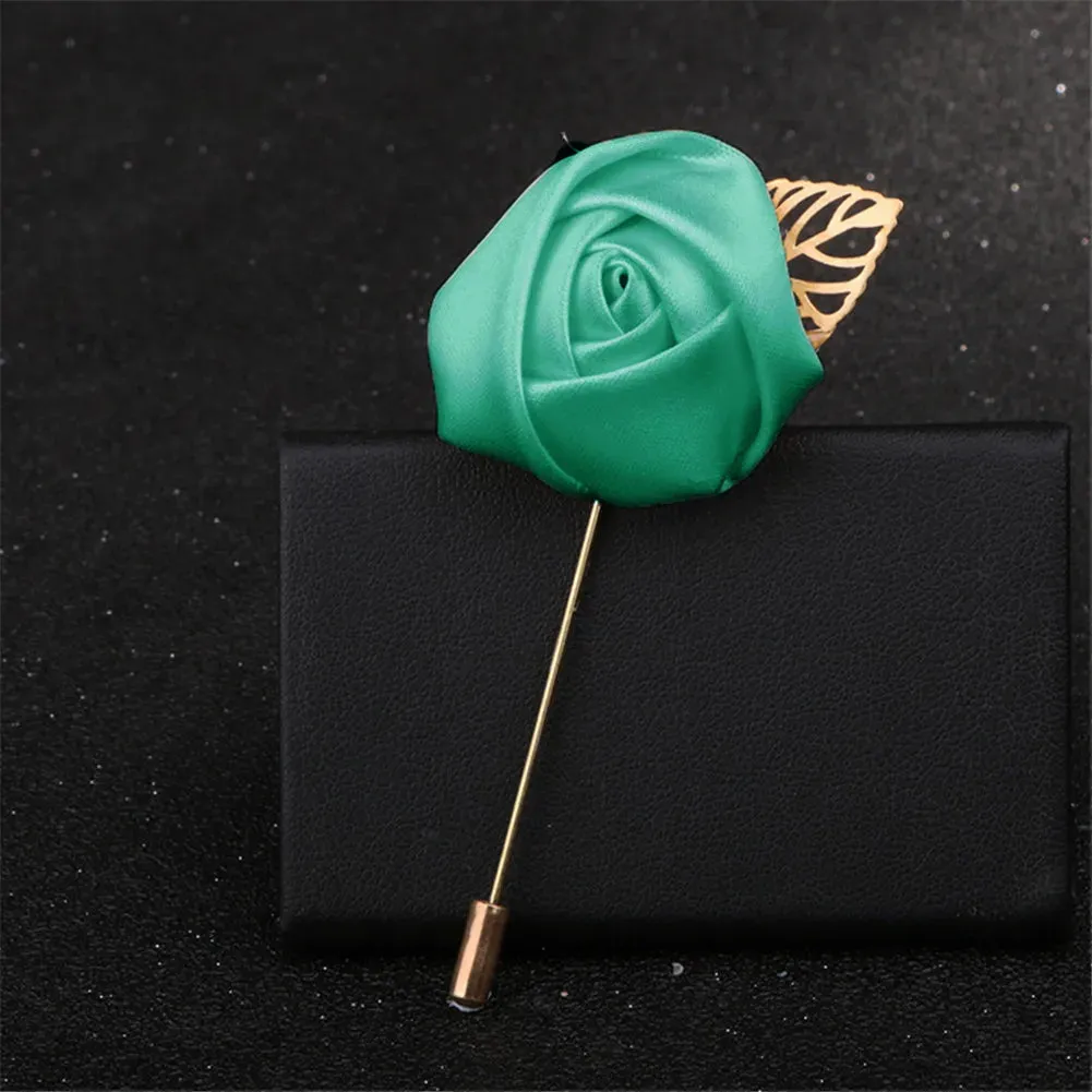 Men’s Flower Brooch