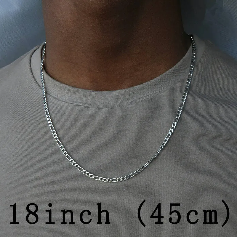 Men's Trendy Fashion All-match Golden Alloy Chain Necklace