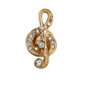 Music Knot Lapel Pin