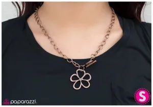 Paparazzi Necklace ~ Simply Divine - Copper