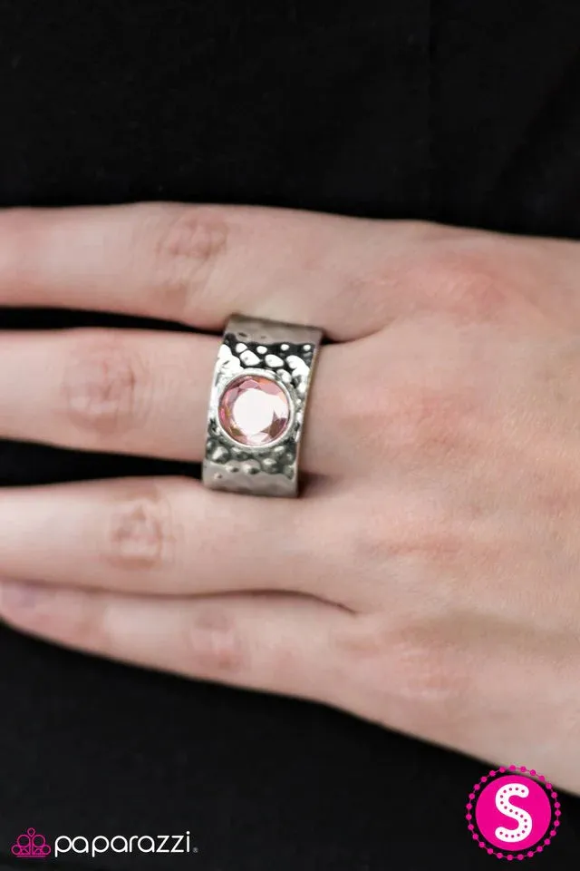 Paparazzi Ring ~ Its Not Easy Being A Princess - Pink