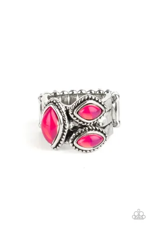 Paparazzi Ring ~ The Charisma Collector - Pink