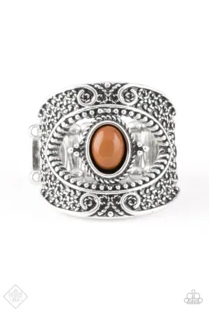 Paparazzi Ring ~ Totally Tourist - Brown