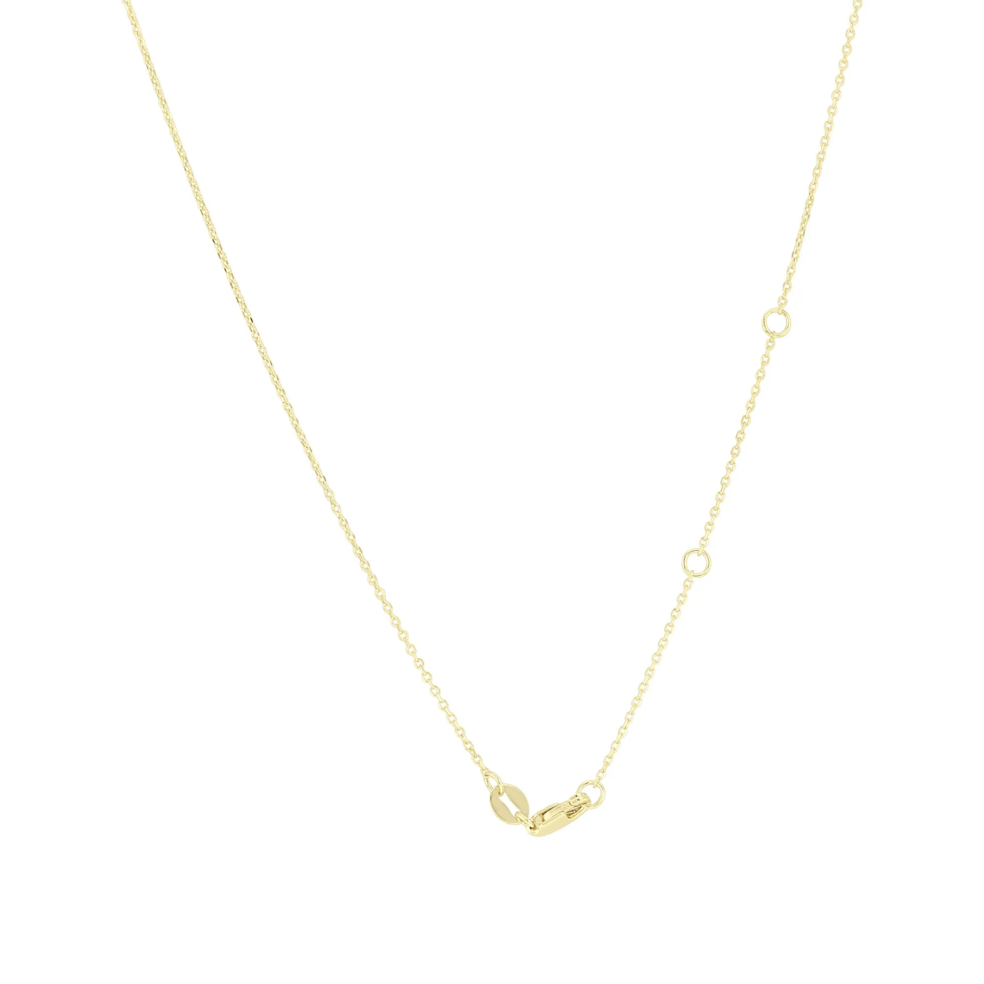 Petite Heavenly Gold Crucifix Necklace