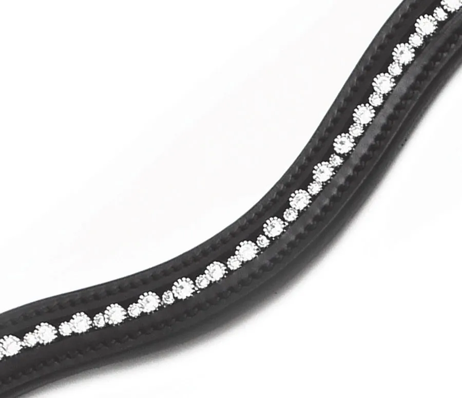 Premier Equine Bergamo Diamante Browband