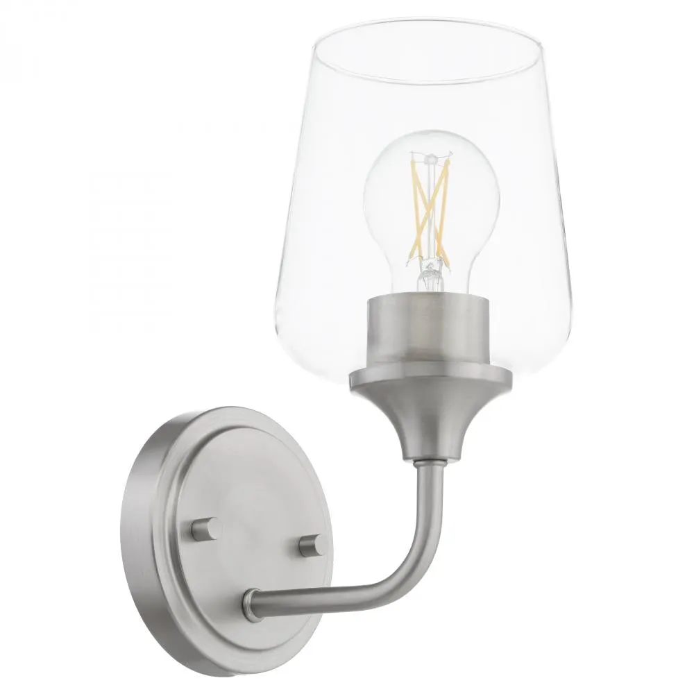 Quorum International PROVIDENCE 5313-1-65 Sconce - Satin Nickel