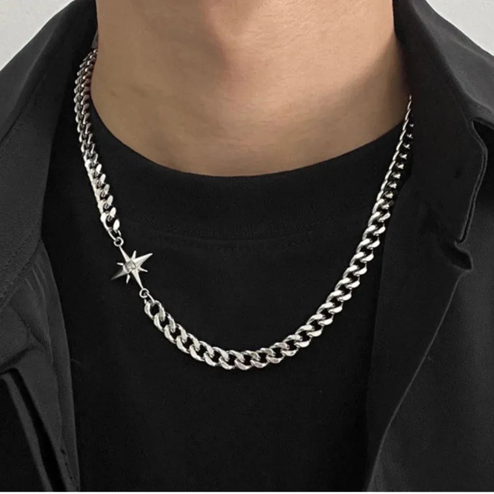 "Cross Double-Layered" Necklaces