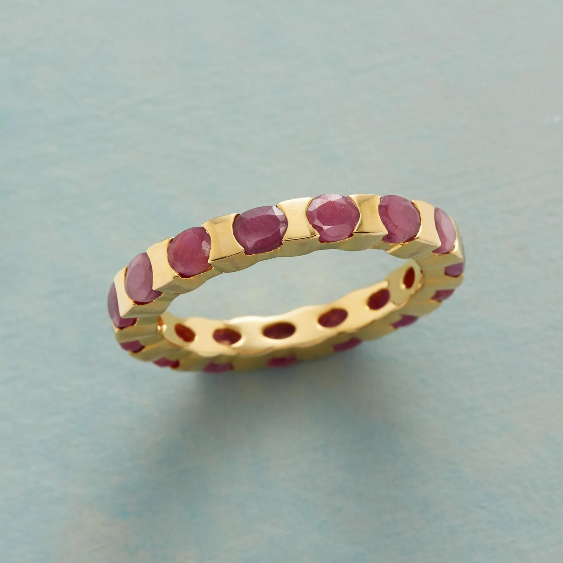 Roundtrip Ruby Ring