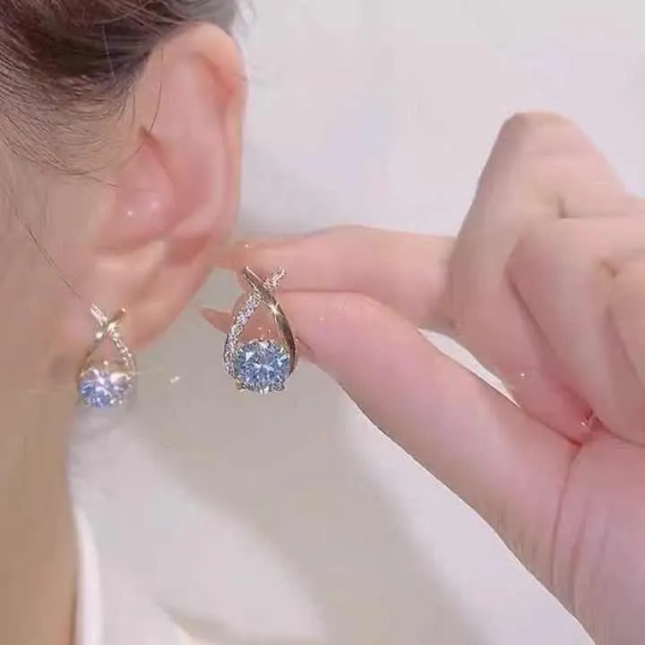 Shiny Crystal Earring