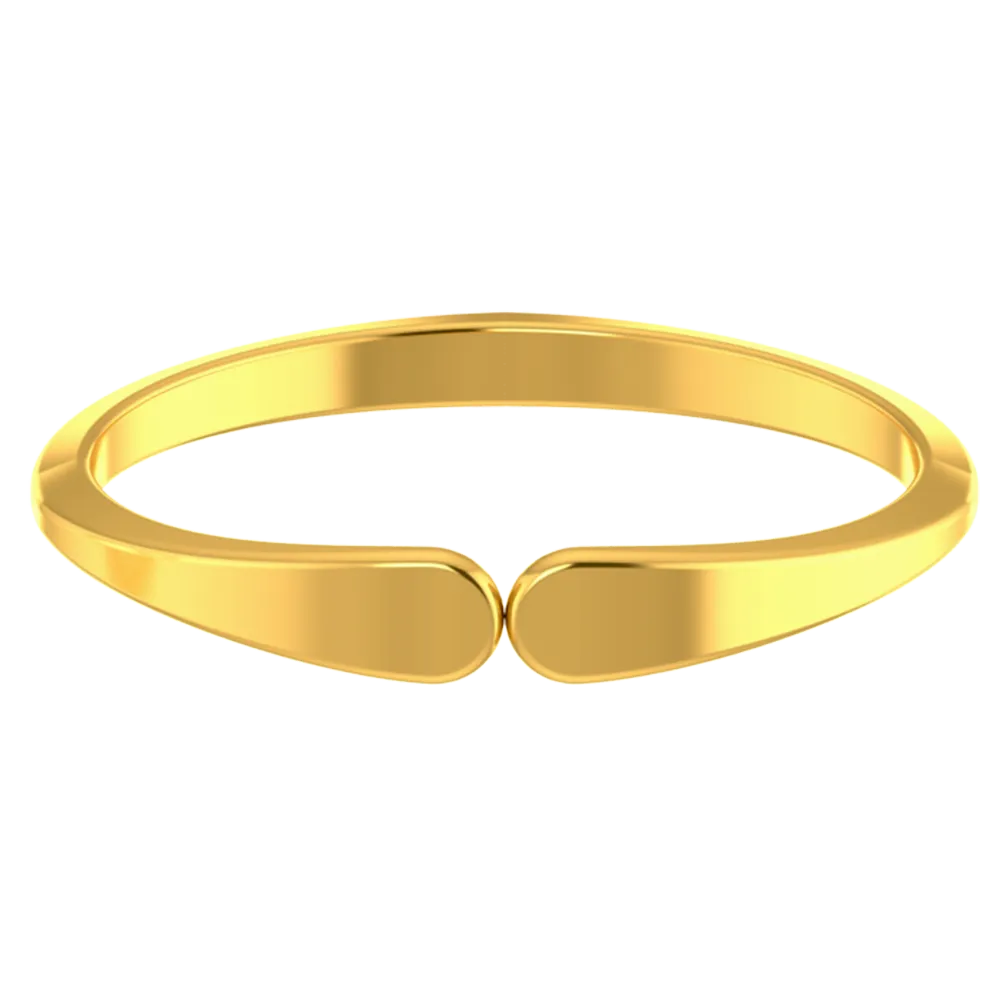 Simple And Classy 14k Gold Thumb Ring For Women From Pc Chandra