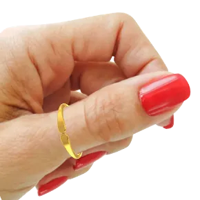 Simple And Classy 14k Gold Thumb Ring For Women From Pc Chandra