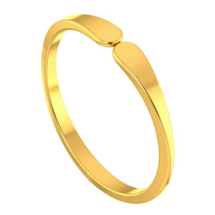 Simple And Classy 14k Gold Thumb Ring For Women From Pc Chandra