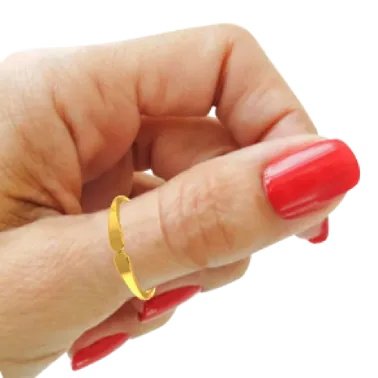 Simple And Classy 14k Gold Thumb Ring For Women From Pc Chandra