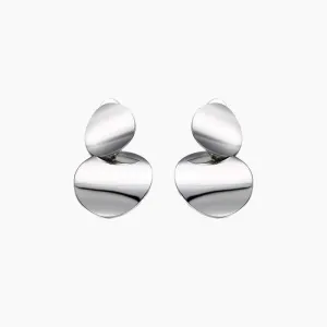 Sterling Silver Exaggerated Funky Earrings